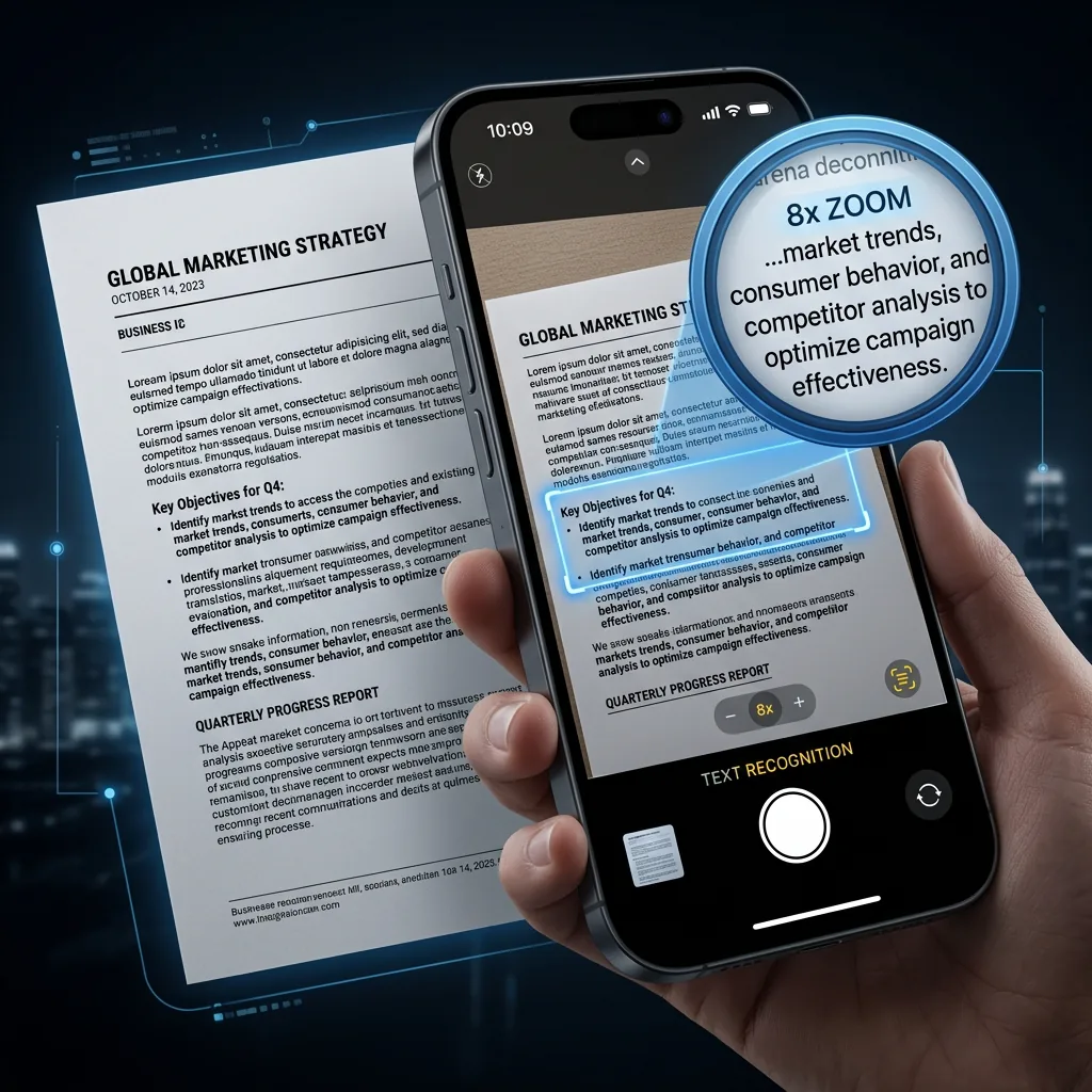 Apple Vision OCR Text Selection Feature