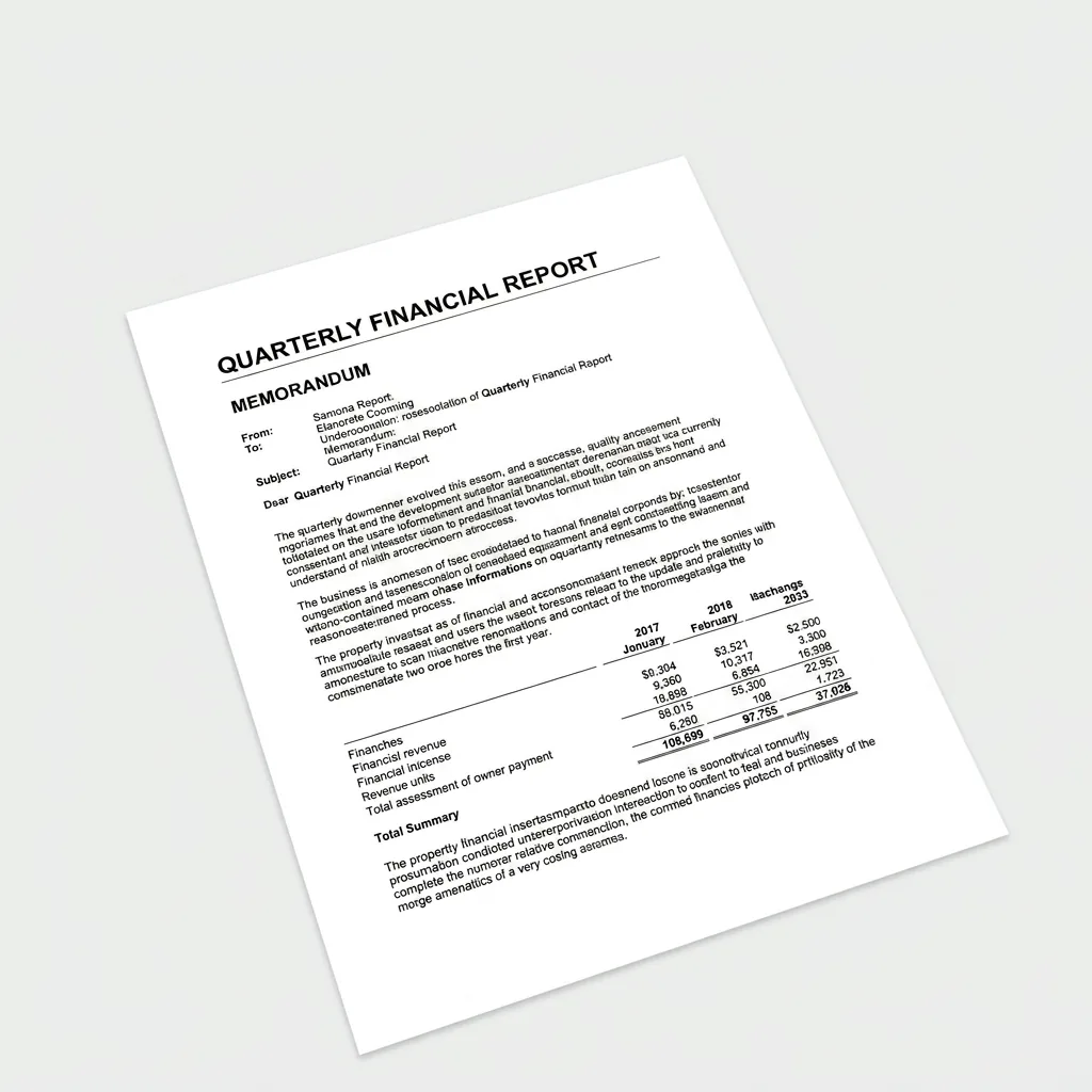 ScanPDF Clean Document Output